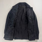 Prada Navy Double Zip Officer Minimalist Trucker Jacket SS 2019 - S