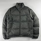 Prada Triangle Logo Grey Puffer Jacket FW 2011 - L