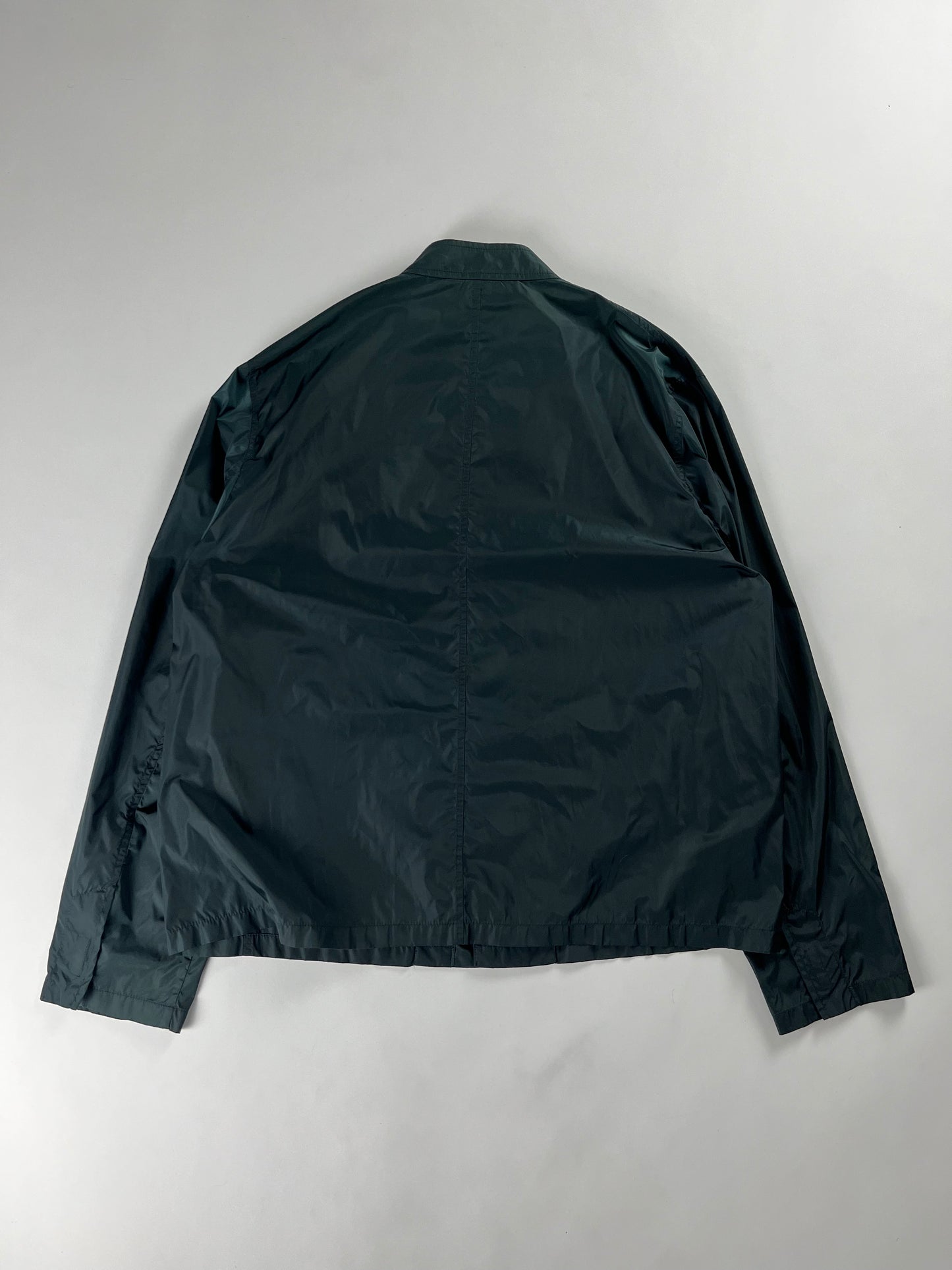 Prada Navy Nylon Strapped Light Jacket SS 1998 - L