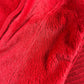 Celine Sample Red Pony Hair Cashmere Jacket FW 1999 - XS