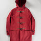 Dior Homme Kris Van Assche Red Military Duffle Coat Pre Fall 2014 - S