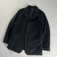 Prada Wool Minimalist Back Neck Leather Detail Blazer FW 1999 - M