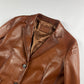 Prada Brown Leather Blazer FW 2013 - M