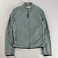 Prada City Blue Light Moto Jacket 2000s - XS