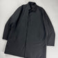 Prada Black Minimalist Strapped Coat FW 1998 - XL