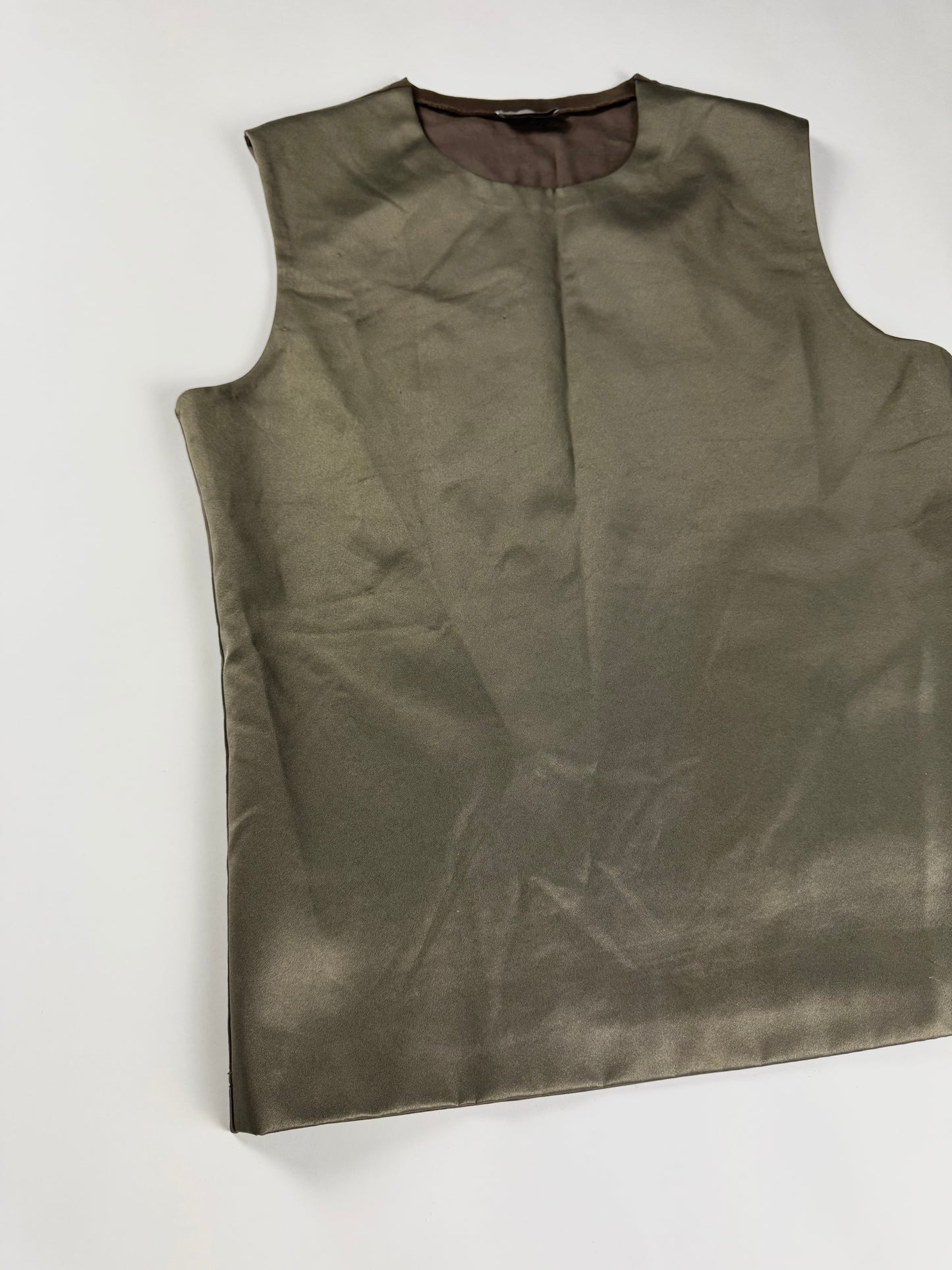 Dior Homme Sample Khaki Essential Tank Top SS 2014 - M