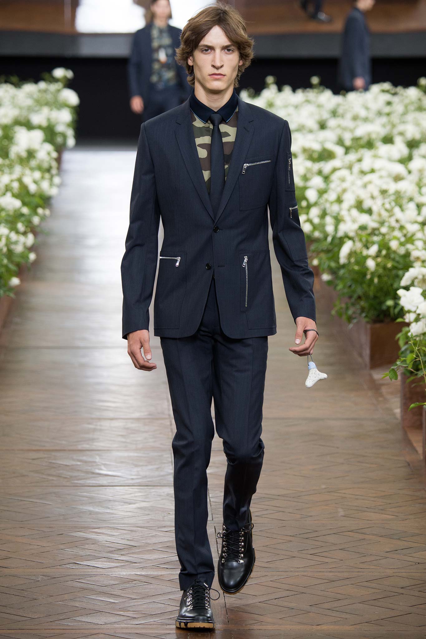 Dior Homme Kris Van Assche Multi Zip Elegant Blazer SS 2016 - M