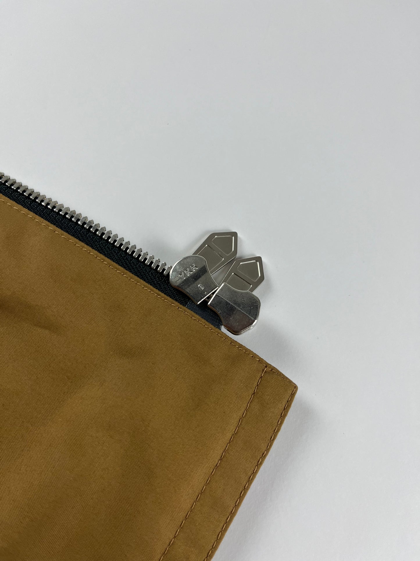 Hermès Sample Camel Hooded Windbreaker Jacket FW 2021 - M