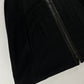 Gucci Black Leather Trimmed Zipper Sleeveless Uniform Top FW 2001 - S