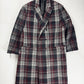 Balenciaga Sample Destroy Lana Plaid Coat SS 2019 - M