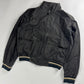 Prada Dark Grey Double Buttons High Collar Bomber Jacket SS 2007 - S