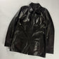 Prada Premium Double Zip Leather Formal Coat FW 2001 - M
