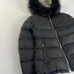 Prada Fur Hooded Puffer Jacket 2000s - S