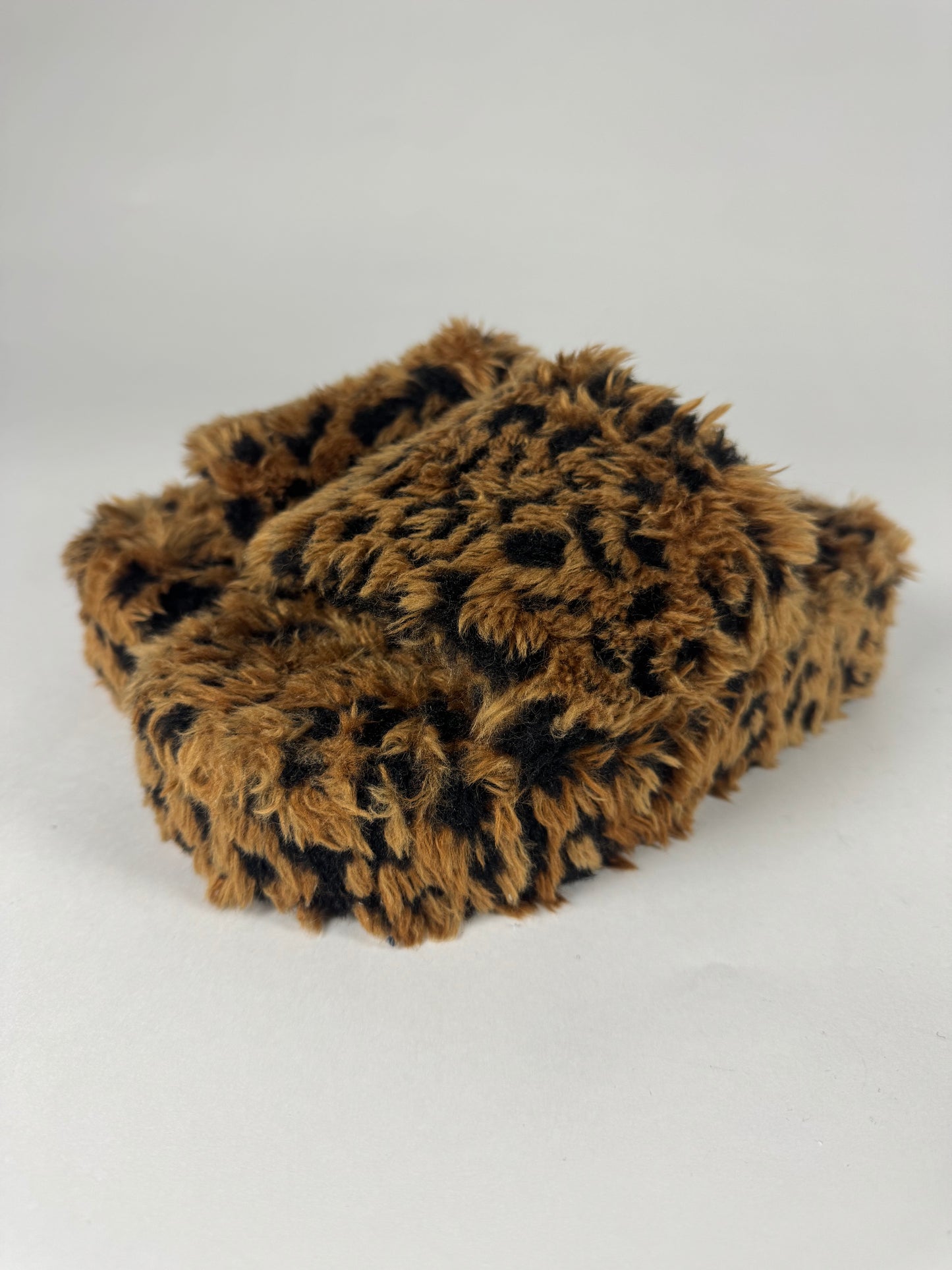 Balenciaga Sample Leopard Print Furry Slides SS 2023 - 37 EU