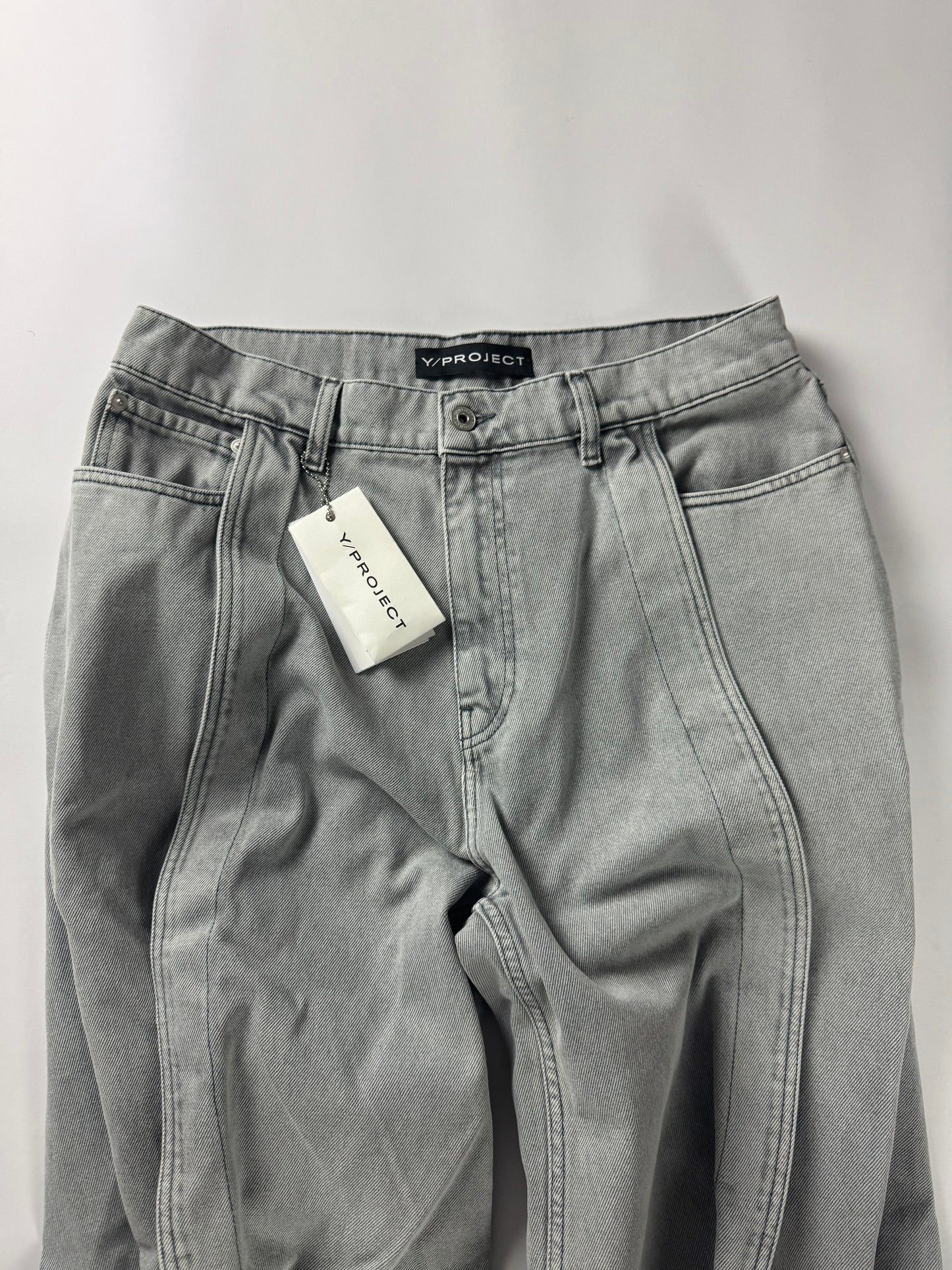 Y/Project Grey Banana Pants SS 2024 - 32 US