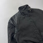 Prada Back Triangle Logo Belted Collar Nylon Trench Coat FW 2000 - S