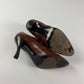 Hermès Oxford Lace Up Heels Leather Pumps 2010s - 35,5 EU