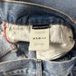 Y/Project Evergreen Cut Out Detail Blue Denim Jeans FW 2023 - 34 US