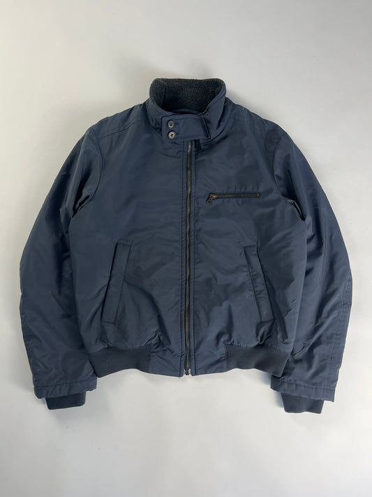 Prada Linea Rossa Blue Officer Bomber jacket FW 2007 - XL