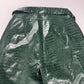 Armani Exchange Sample Crocodile Effect Belted Pants FW 2022 - S