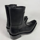Balenciaga Santiago New Matt Calfskin Cowboy Boots Pre Fall 2023 - 44 EU