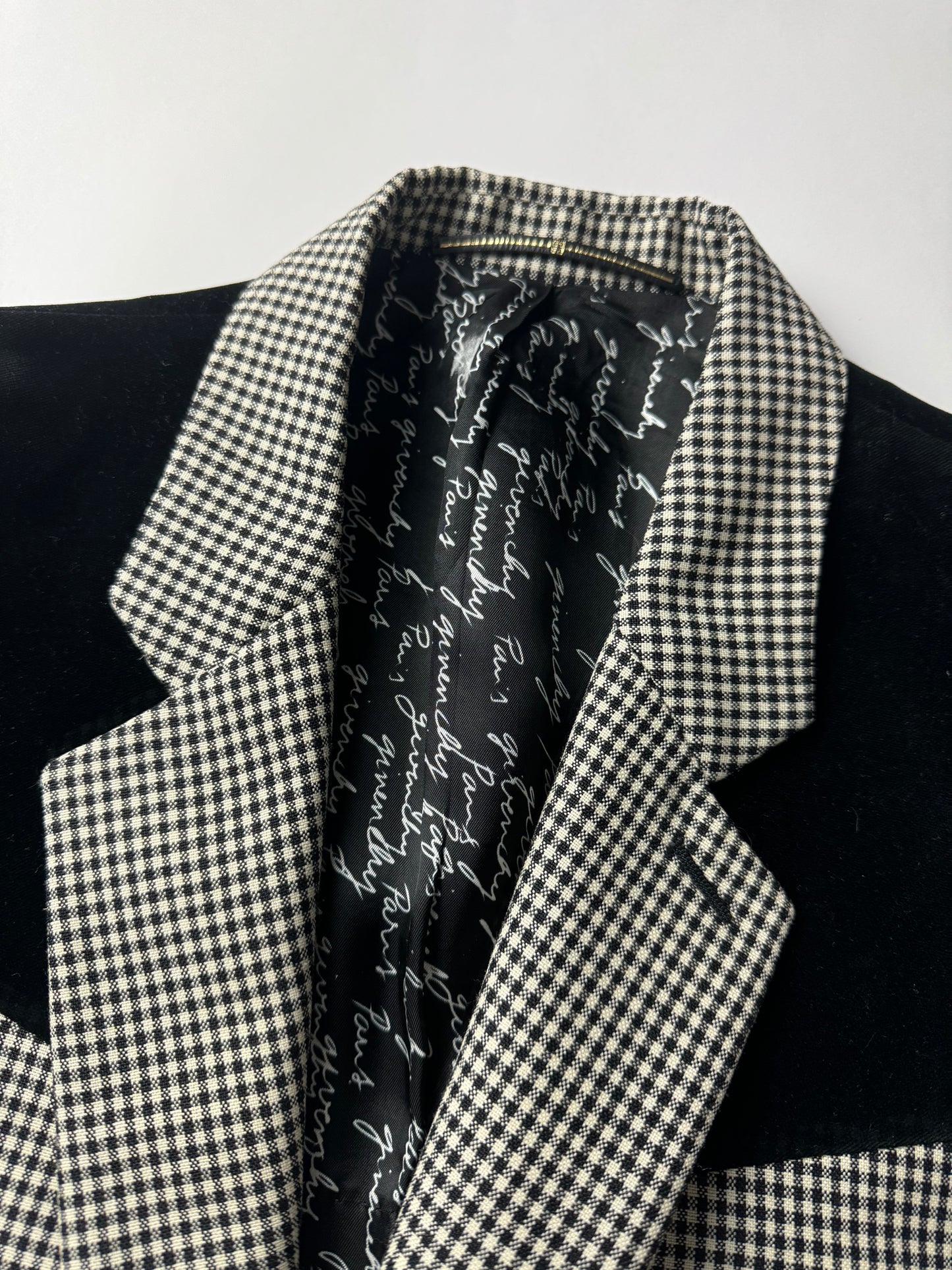 Givenchy Sample Two Tones Structured Wool Coat - S