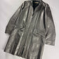 Miu Miu Metallic Leather Double Zip Coat FW 1999 - S