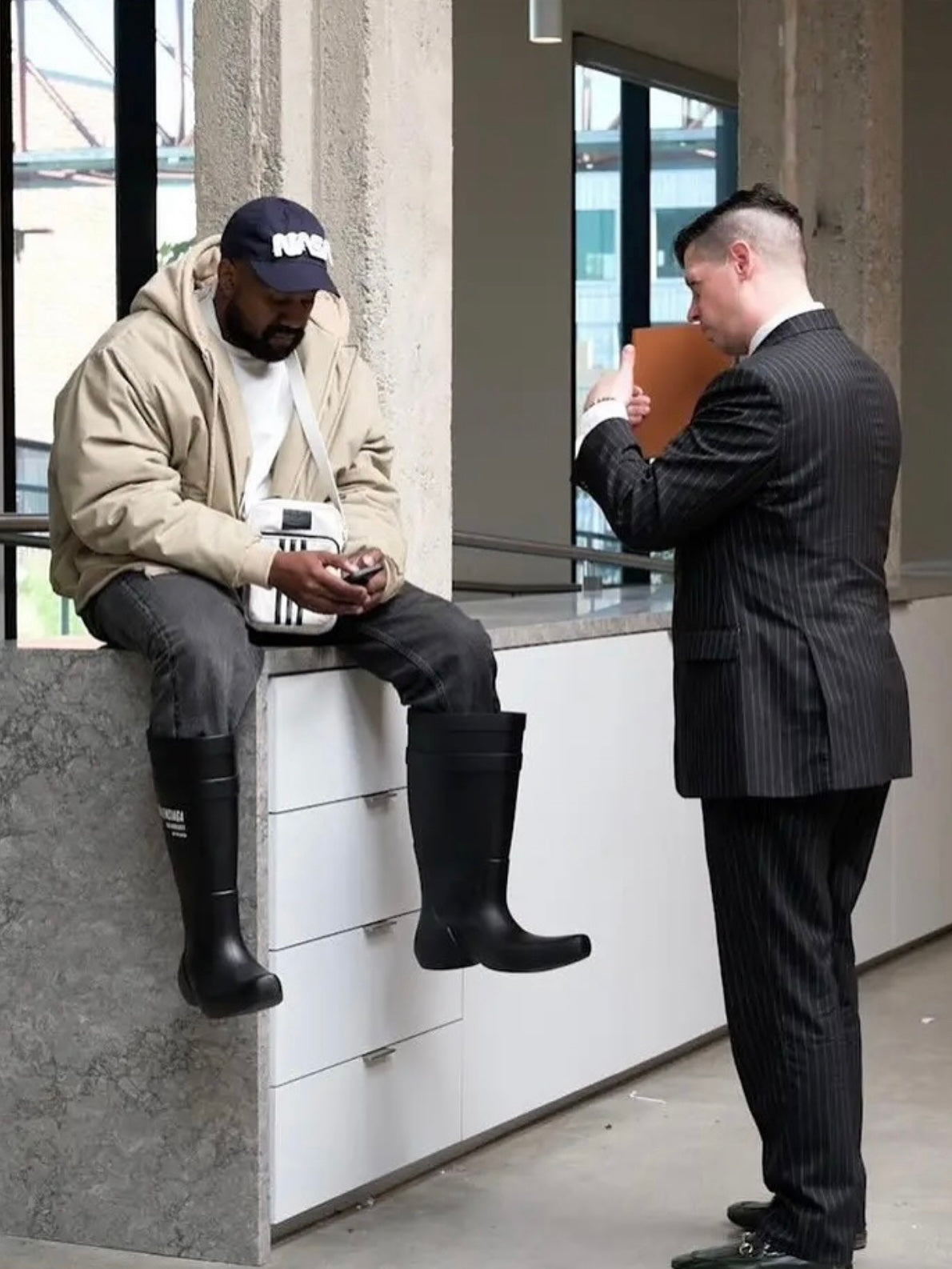 Balenciaga Excavator Rubber Rain Boots FW 2022 - 44 EU
