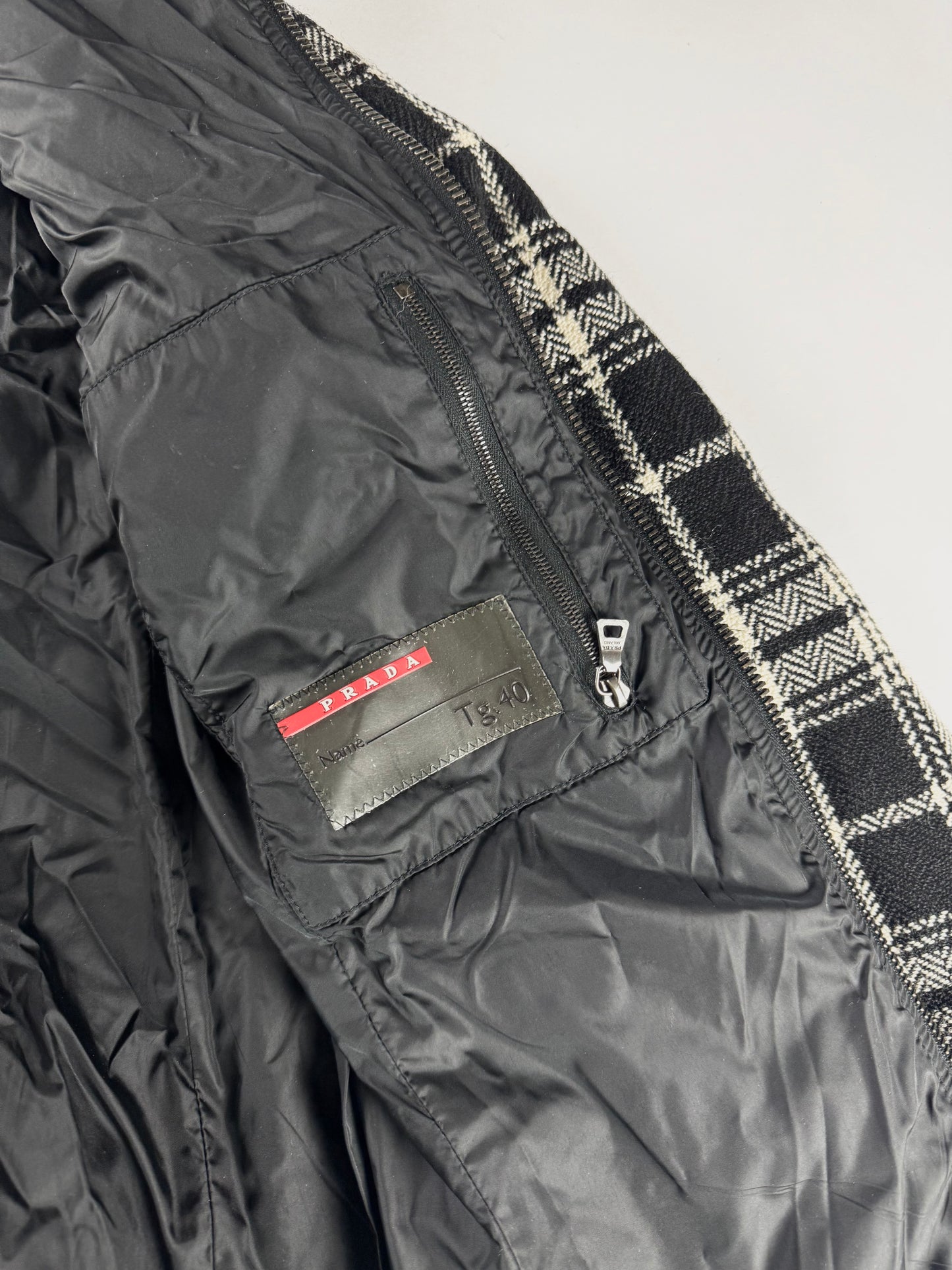 Prada Sport Striped Belted Jacket FW 2000 - S