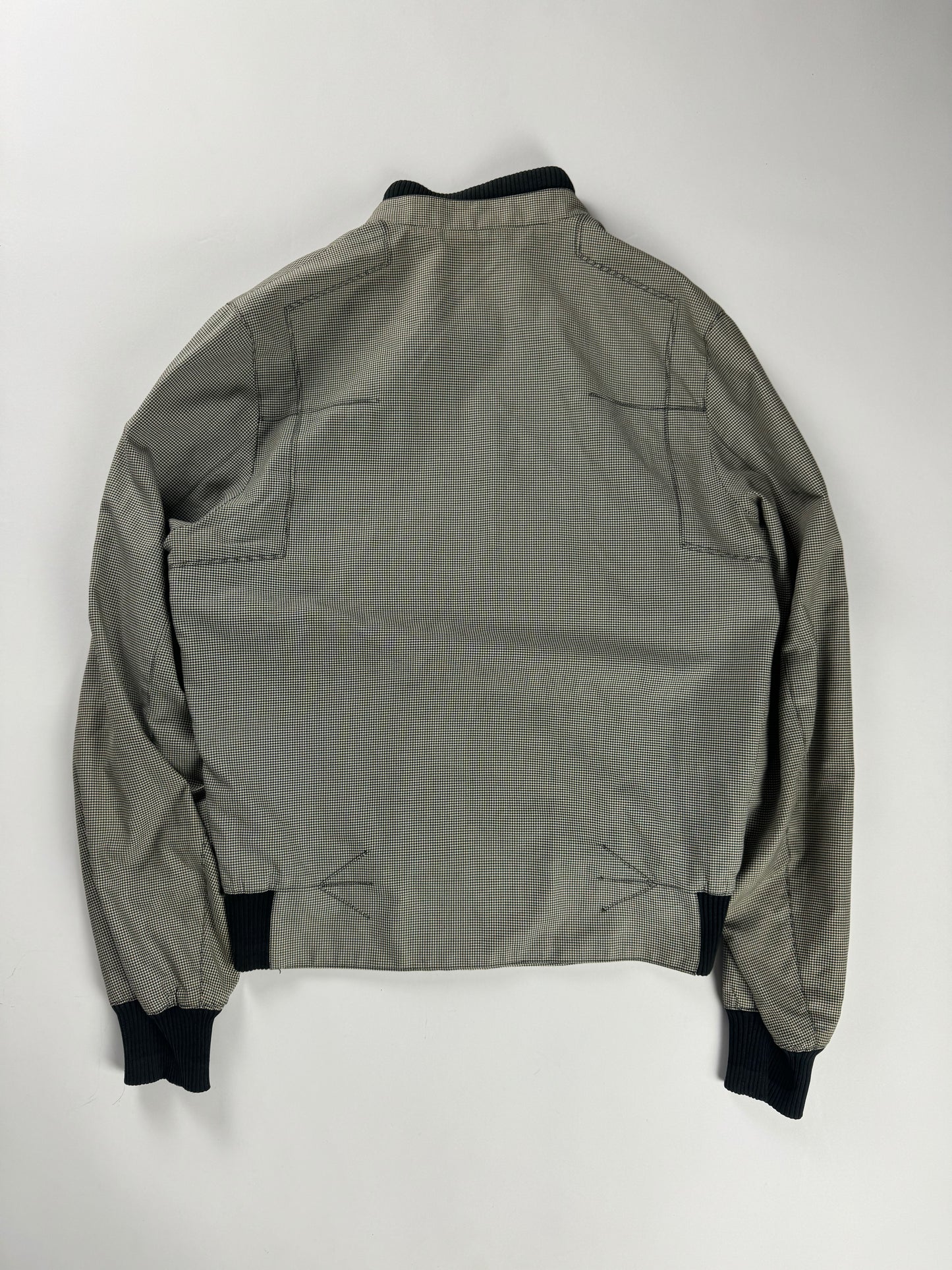 Dior Homme Kris Van Assche Ribbed Silk Rider Jacket SS 2008 - M