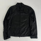 Prada Black Nylon Trucker Double Zip Light Jacket 2000s - S