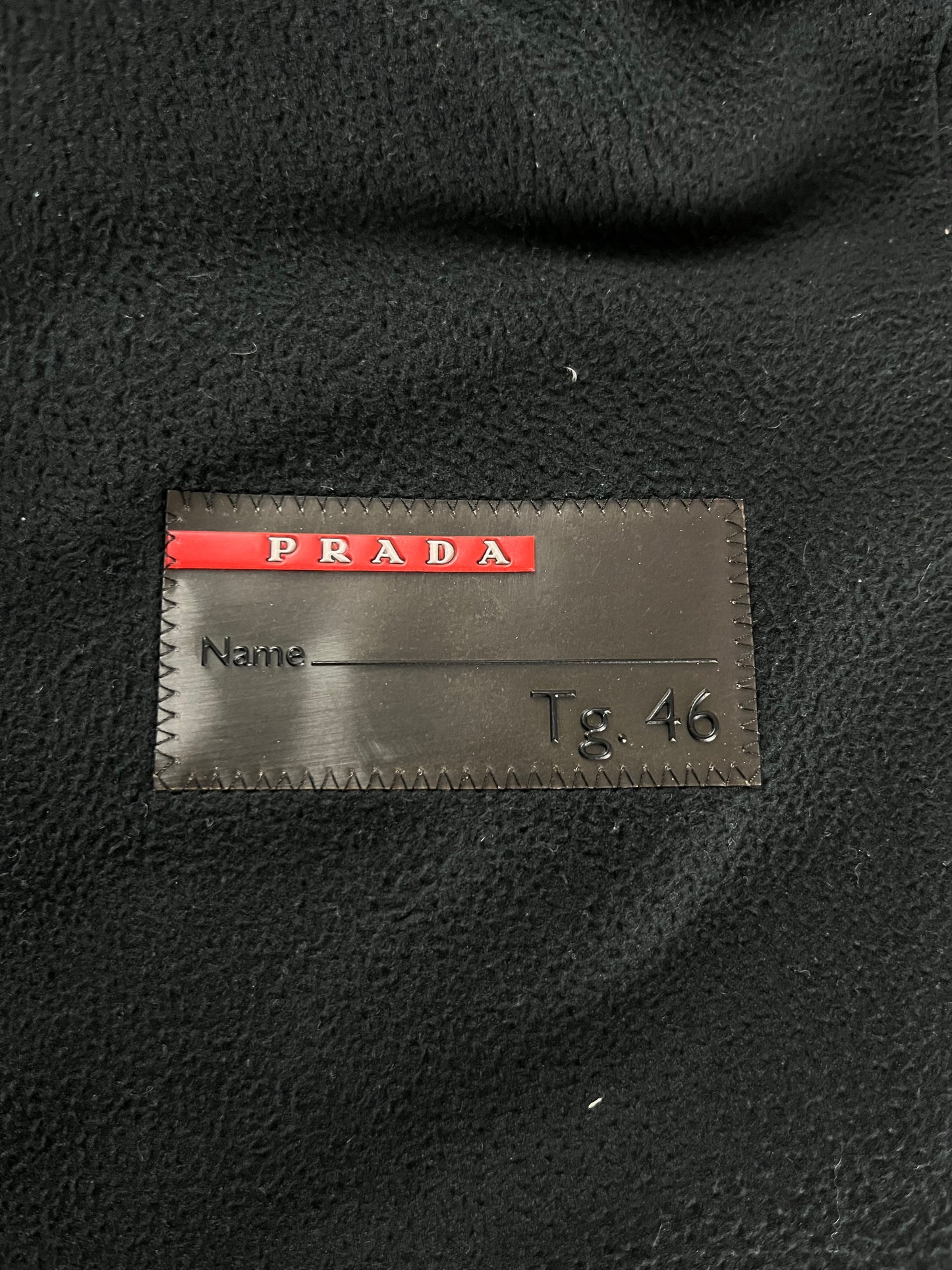 Prada Linea Rossa Technical Khaki Shell Nylon Jacket 2000s - S