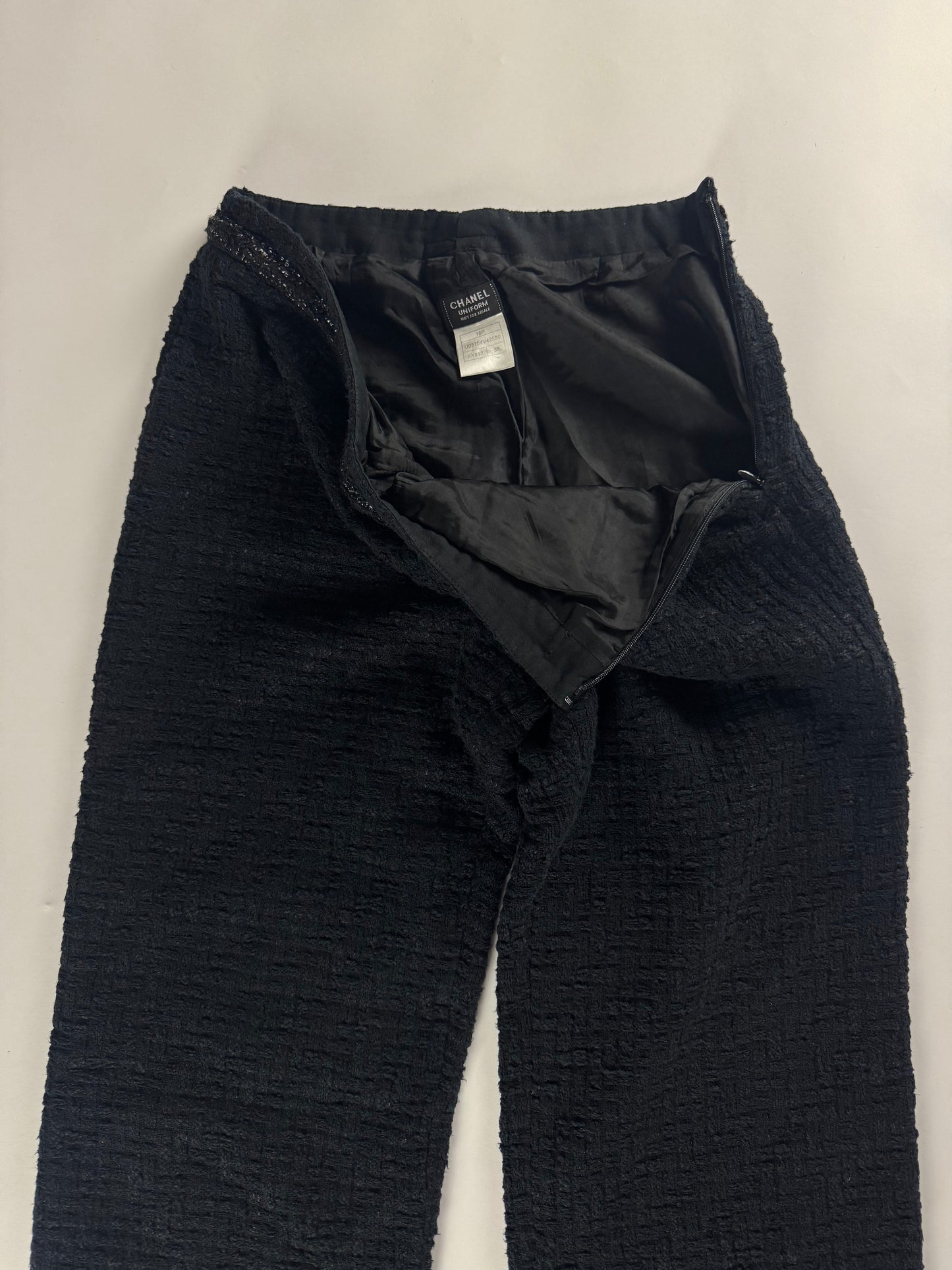 Chanel Uniform Wide Leg Pants - M