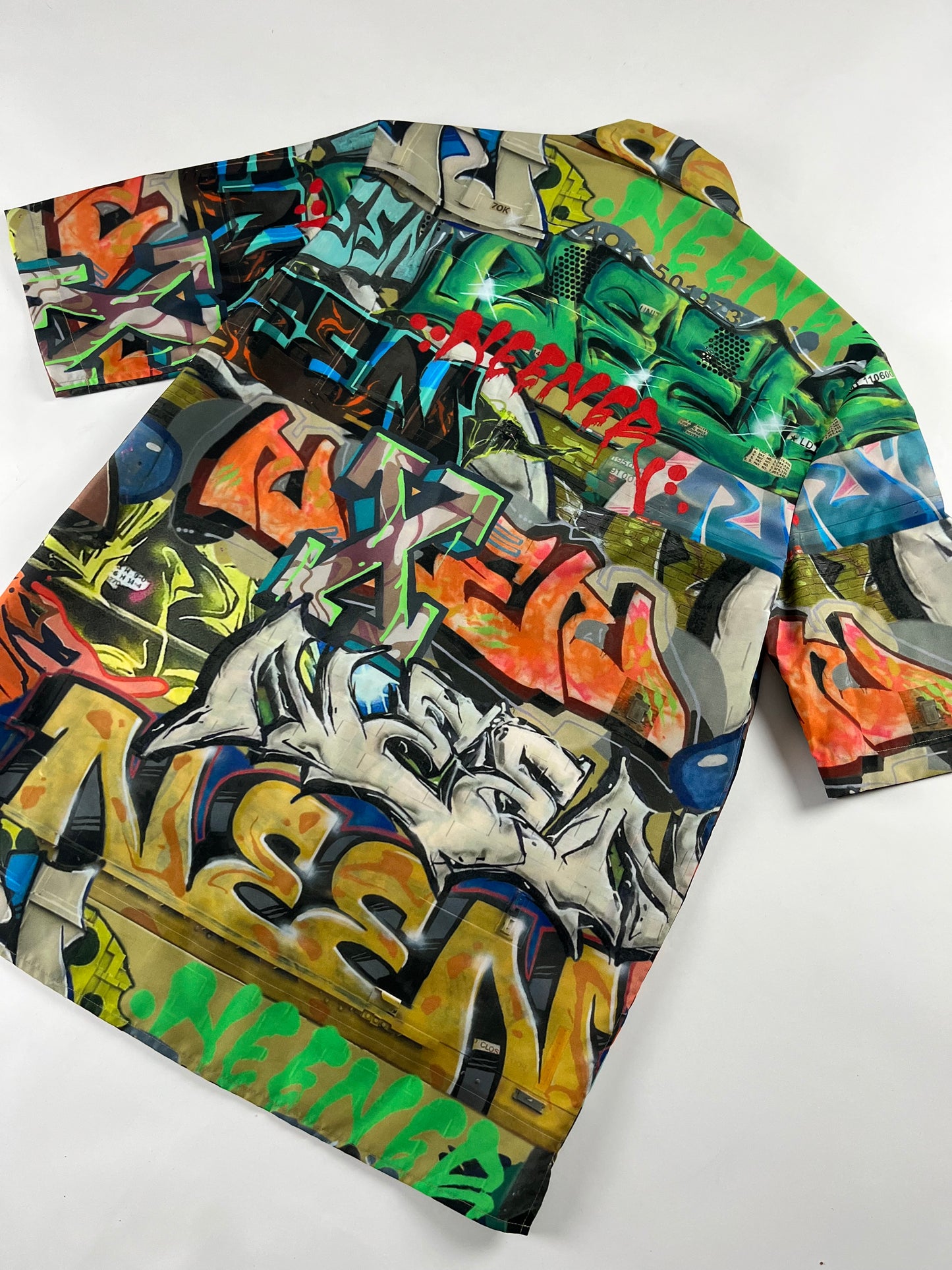 Off-White Neen Allover Graffiti Shirt SS 2022 - S/M