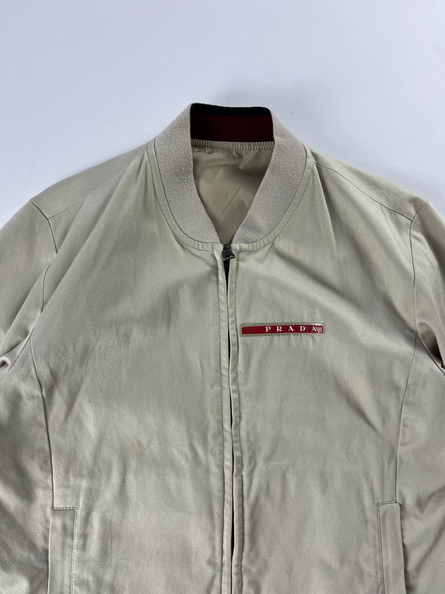 Prada Linea Rossa Reversible Bomber Jacket Challenge 2003 - S