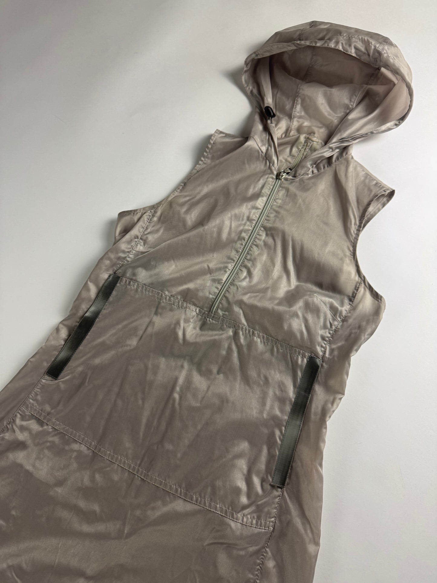 Prada Linea Rossa Reflective patched Dress SS 1999 - S
