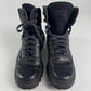 Prada Vibram Black Leather Combats High Boots FW 1999 - 37,5 IT/38,5 EU