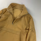 Hermès Sample Front Pocket Soft Textured Sand Turtleneck Half Zip Jacket SS 2020 - M