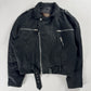Louis Vuitton Black Cotton Asymmetrical Zipper Perfecto Jacket 2000s - M