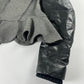 Balenciaga Leather Sleeves Peplum Jacket FW 2002 - S