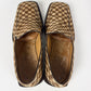 Louis Vuitton "Damier Sauvage" Printed Calfskin Ponyhair Square Toe Loafers FW 1999 - 44 EU
