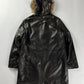 Prada Belted Premium Leather Fur Long Jacket FW 1999 - M