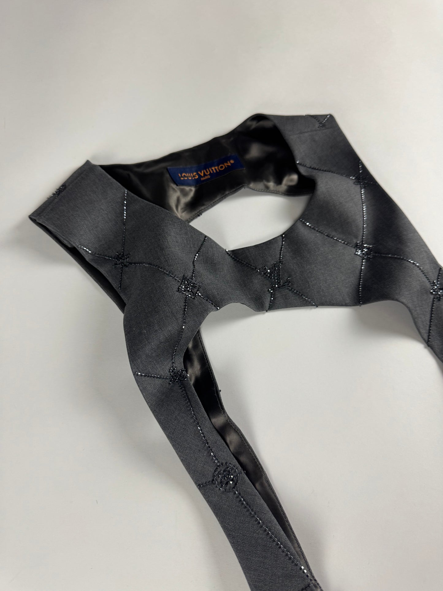 Louis Vuitton Embroidered Monogram Mid Layer Harness Vest FW 2023 - S