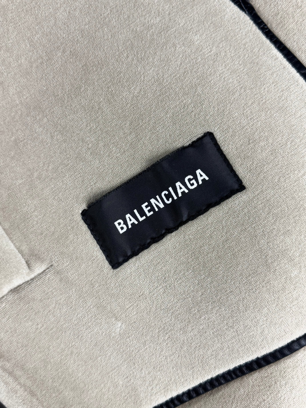 Balenciaga Sample Long Leather Sleeveless Double Breasted Coat FW 2020 - M