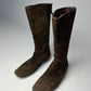 Prada Linea Rossa Brown Suede Boots FW 1998 - 38,5 IT/39,5 EU