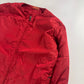 Prada Linea Rossa Red Nylon Collarless Jacket SS 2000 - L