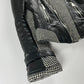 Balenciaga Leather Sleeves Peplum Jacket FW 2002 - S