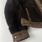 Gucci Dark Brown Shearling Wool Blend Jacket - M