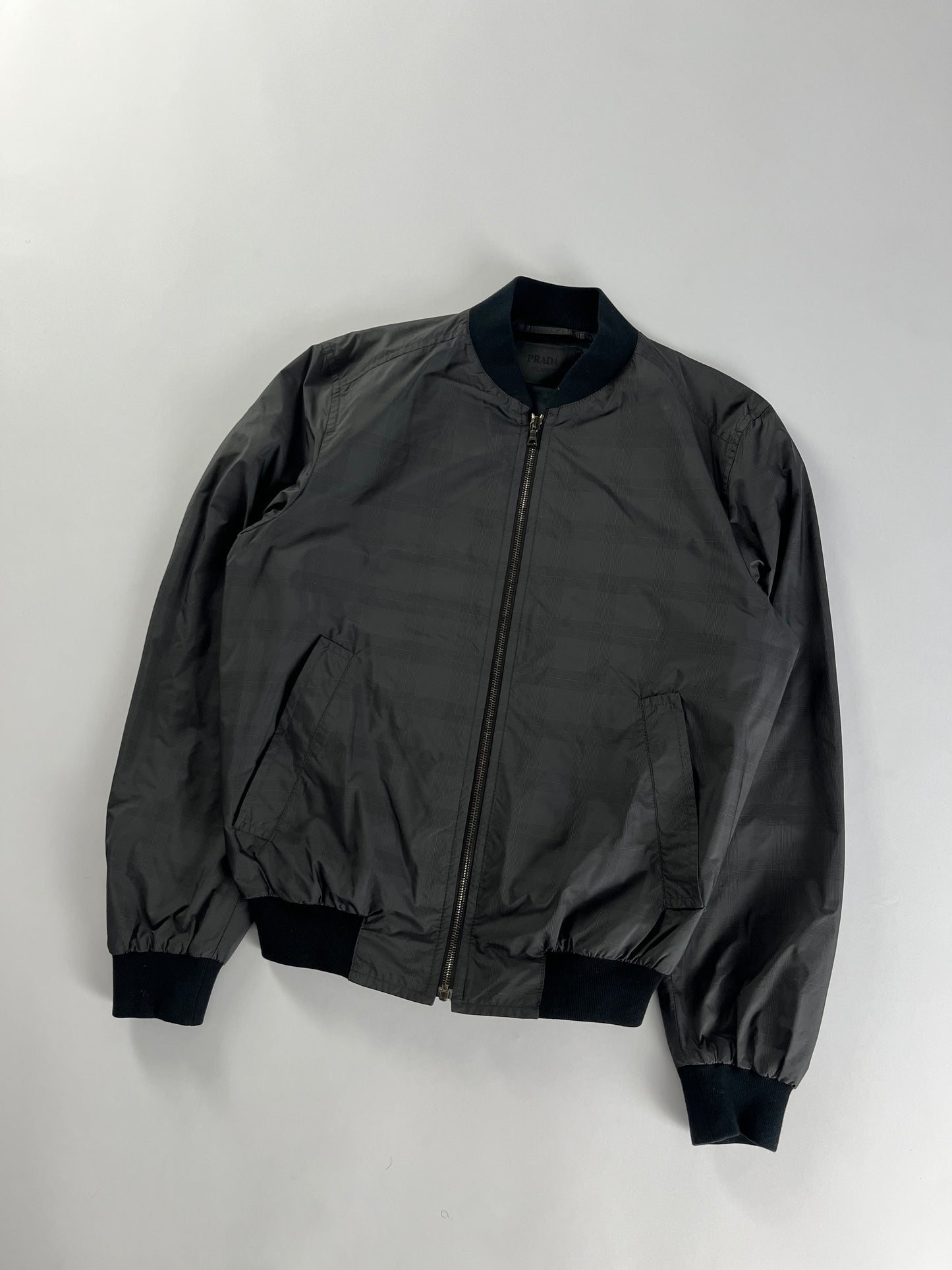 Prada Graphite Lunar Bomber Jacket FW 2010 - S