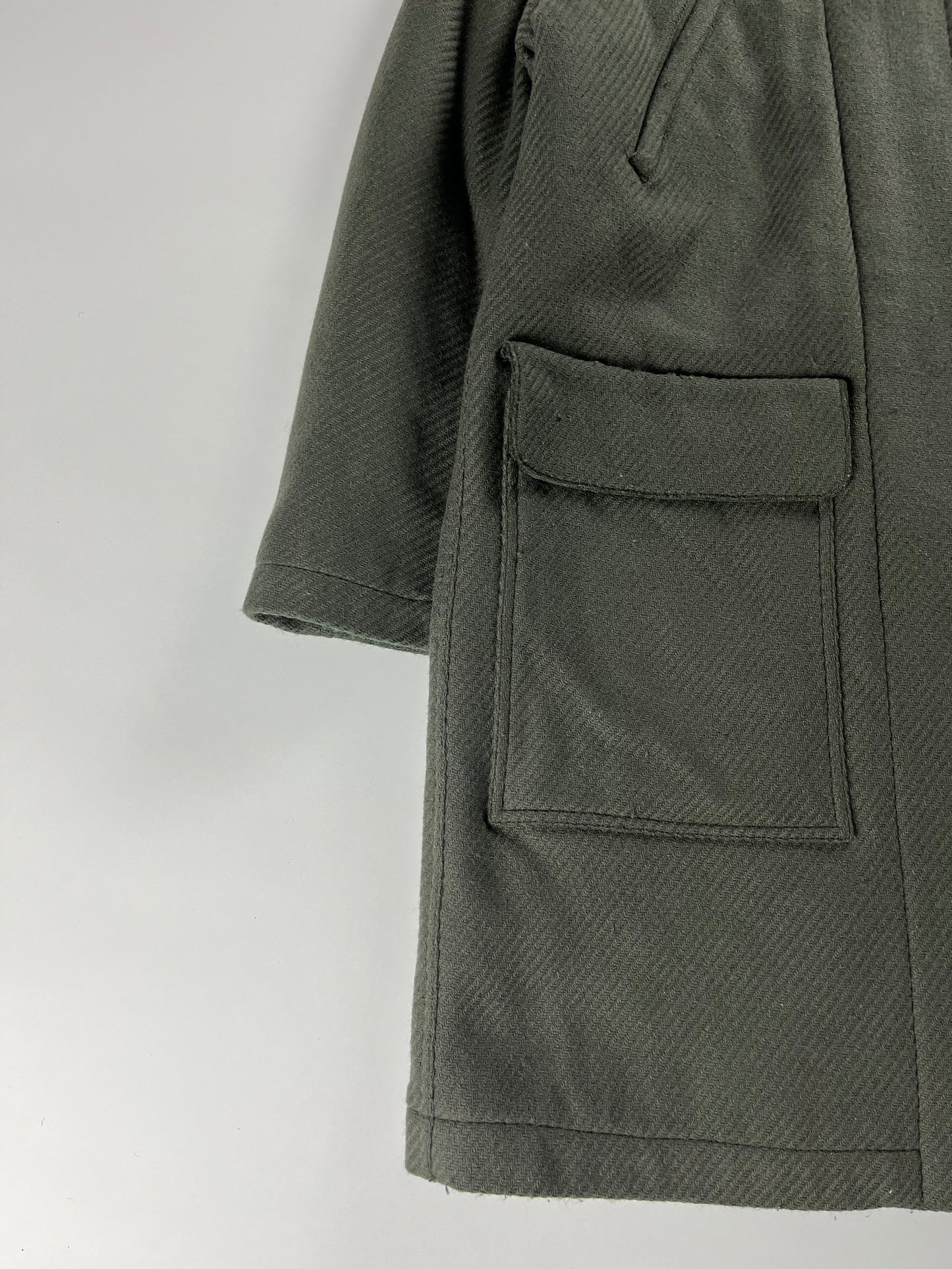 Prada Wool khaki Coat FW 2006 - S